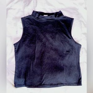 vintage high neck tank top